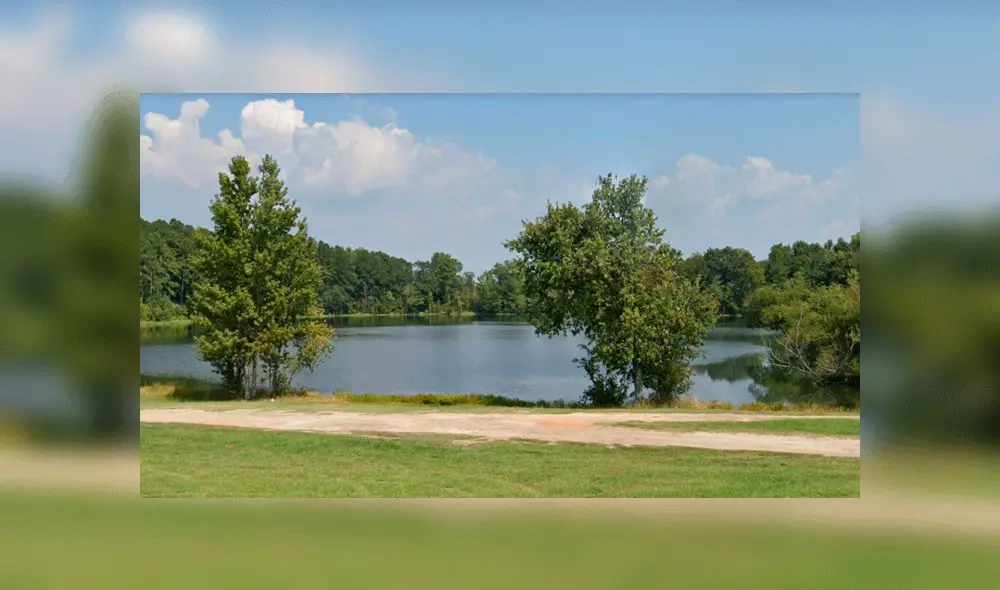 Estanque del Alcalde, en Augusta, donde se realizó el lamentable hallazgo. Foto: Google Maps / Fox News. Estanque del Alcalde, en Augusta, donde se realizó el lamentable hallazgo. Foto: Google Maps / Fox News.