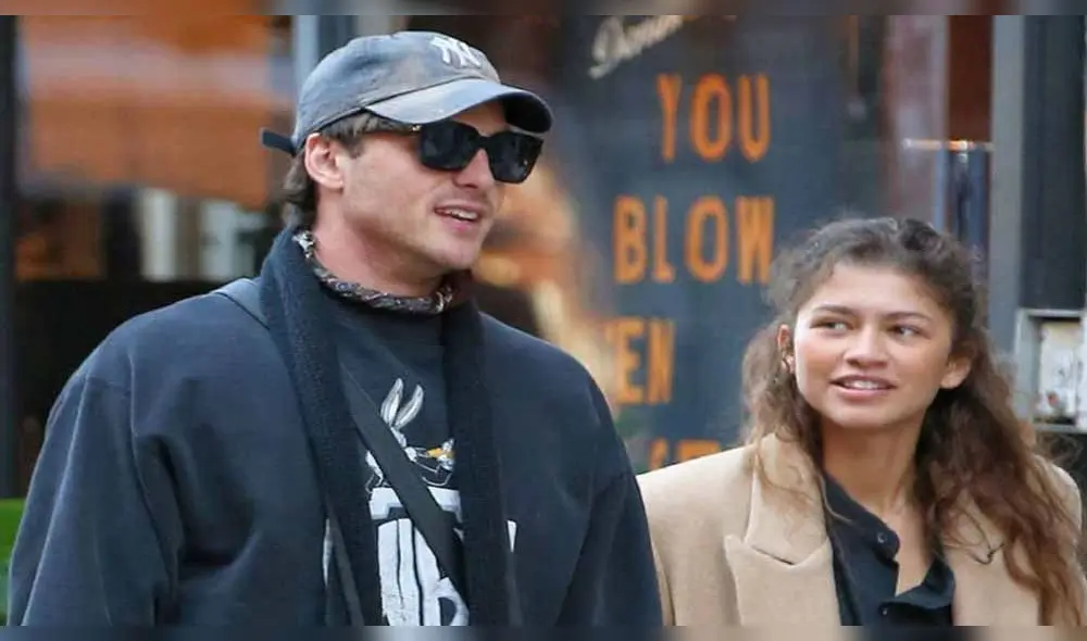 Zendaya y Jacob Elordi en Nueva York (Foto: Difusión)