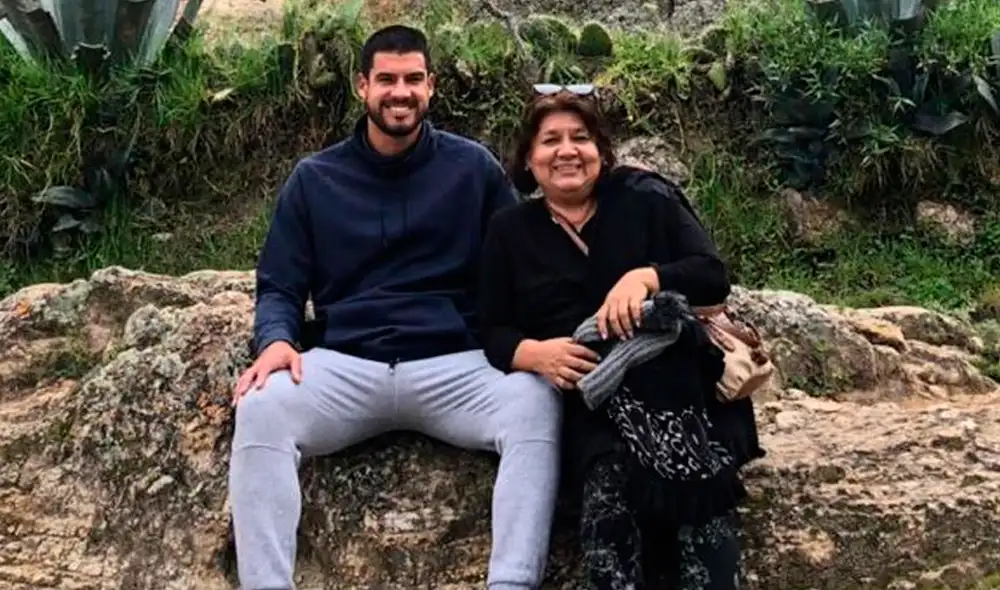 Hace un mes, Erick Delgado sufrió la partida de su madre a causa del coronavirus. (FOTO: Facebook de Erick Delgado).