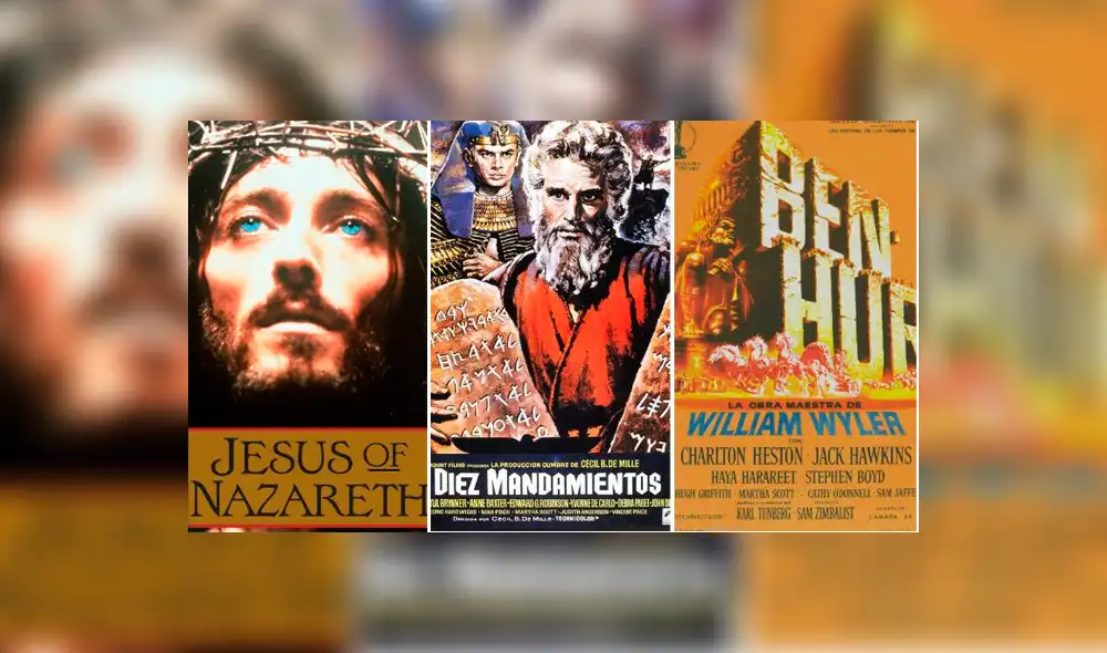 Las películas de Semana Santa más famosas y que más recaudaron en su estreno [Fotos]