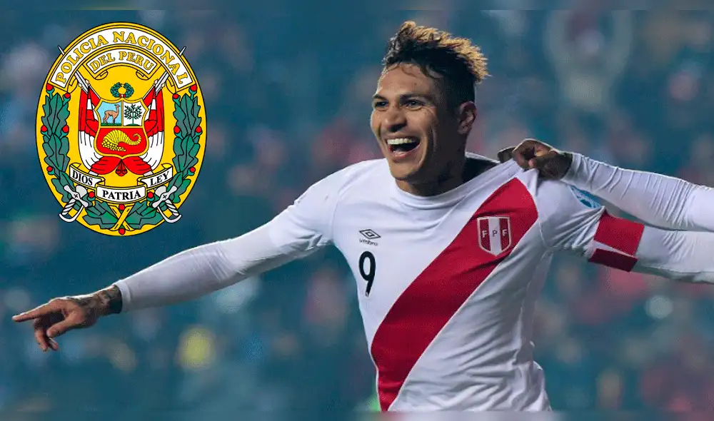 PNP dedica mensaje a Paolo Guerrero tras conocerse que jugará el Mundial Rusia 2018
