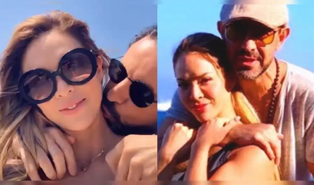Sheyla Rojas permite que millonario Fidelio Cavalli le bese el cuello [VIDEO]