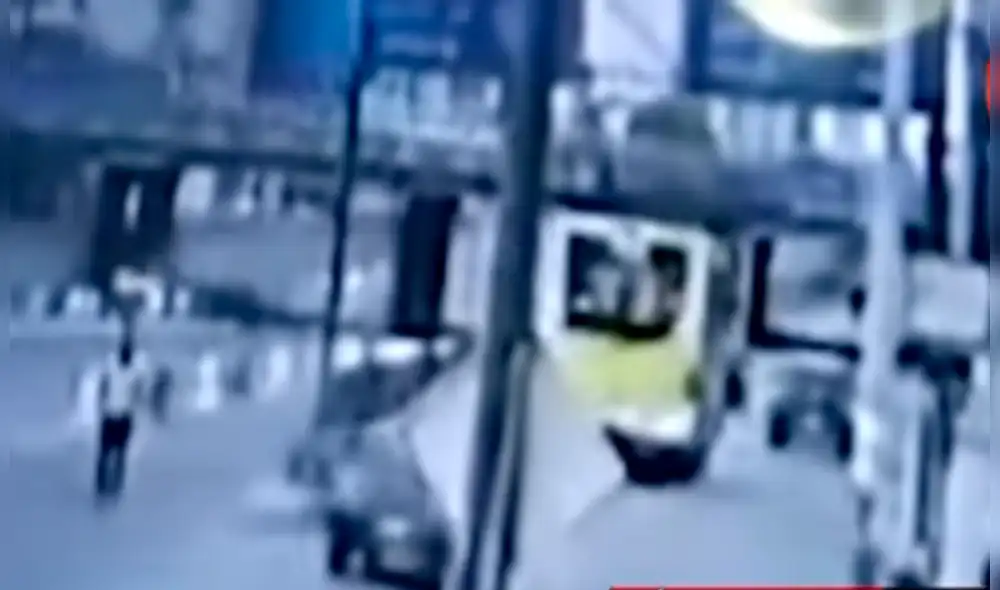 El accidente ocurrió el último domingo 24 de noviembre. (Foto: Captura video) El accidente ocurrió el último domingo 24 de noviembre. (Foto: Captura video)