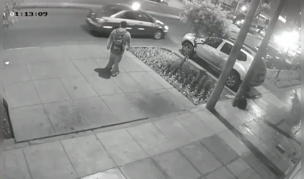 Los delincuentes huyeron el pasado domingo 10 de noviembre. (Foto: Captura video)