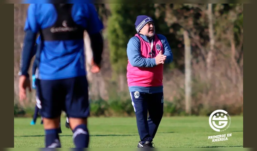 Gimnasia vs. Racing EN VIVO vía TyC Sports, Fox Sports debut de Diego Maradona. Foto: Twitter Gimnasia.