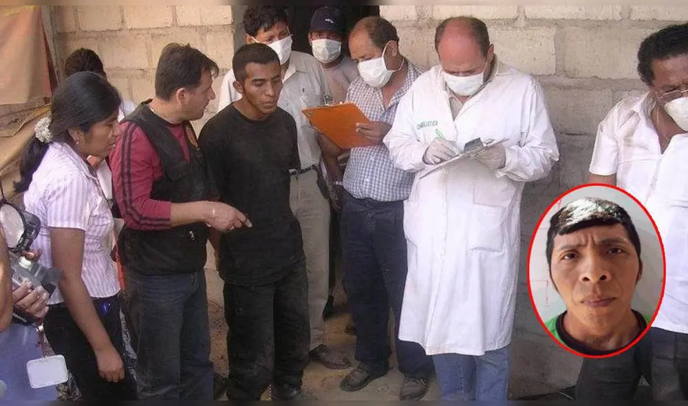 En imágenes, Alex Maquera detenido en el 2004 y en la actualidad. En imágenes, Alex Maquera detenido en el 2004 y en la actualidad.