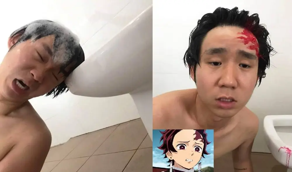 El usuario de Facebook realizó un cosplay casero para parecerse a sus personajes favoritos. Foto: Captura/Facebook/Edwin Malibuu