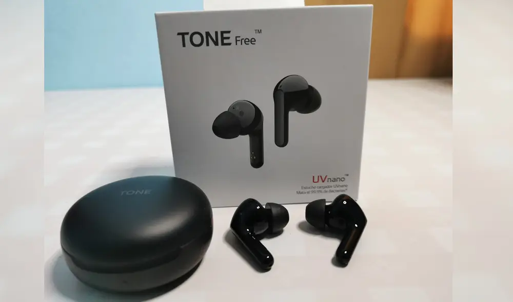LG Tone Free FN6: unboxing de audífonos con estuche UV que mata bacterias LG Tone Free FN6: unboxing de audífonos con estuche UV que mata bacterias