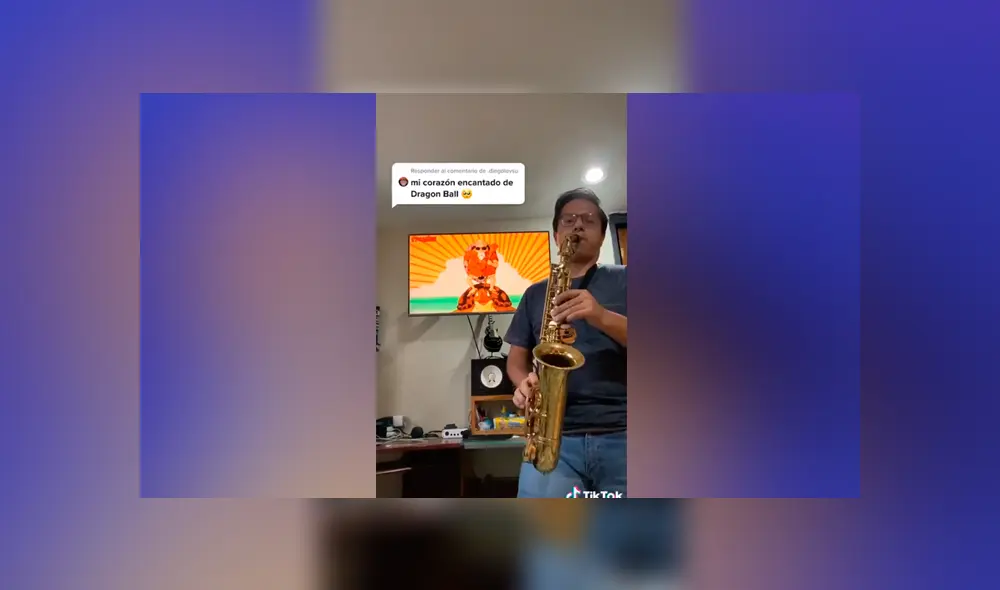 Desliza las imágenes para conocer un poco más de este joven músico que se ganó el reconocimiento de los fans de Dragon Ball GT. Fotocapturas: JF SaxGuy/TikTok