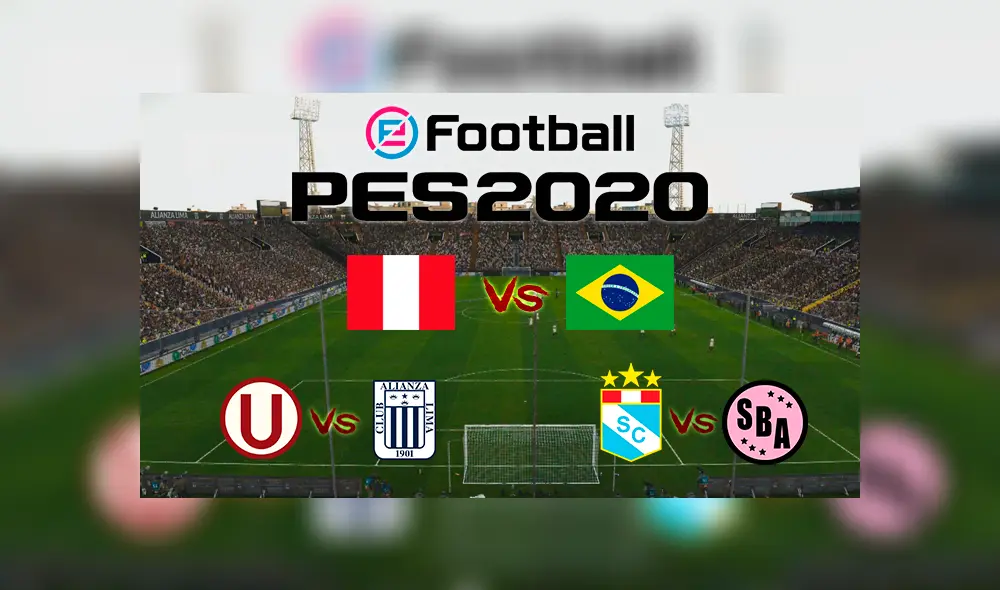 Primer gameplay de PES 2020 con todos los equipos peruanos y la previa al Perú vs Brasil.