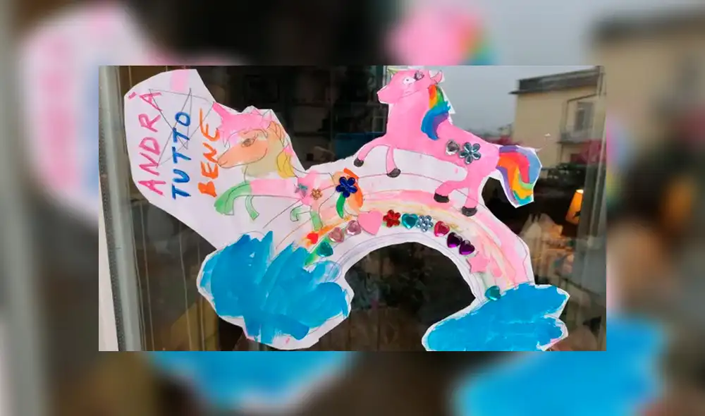 “Todo estará bien”: el lema de esperanza en Italia mientras enfrenta el coronavirus [FOTOS]