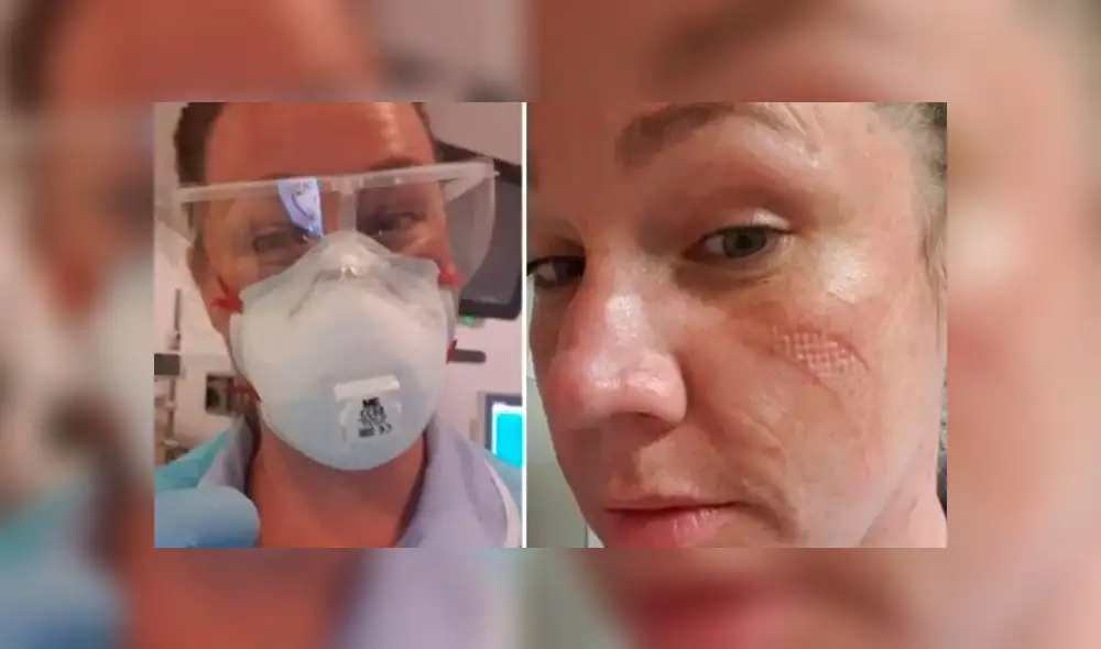 La mujer afirmó que trabaja 12 horas en el hospital. (Fuente: Facebook) La mujer afirmó que trabaja 12 horas en el hospital. (Fuente: Facebook)