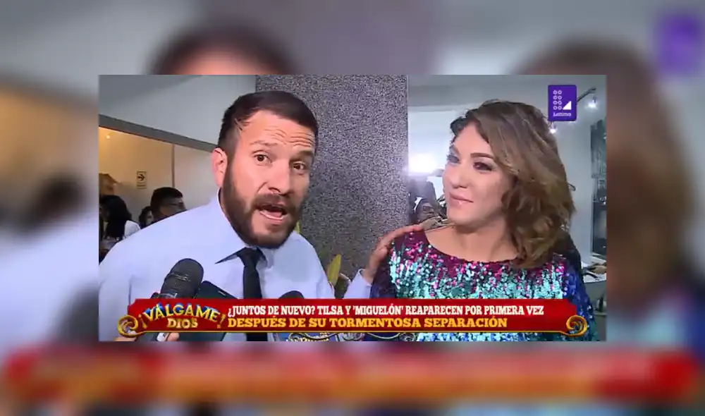 Tilsa Lozano y Miguel Hidalgo protagonizan emotivo reencuentro tras ampay [VIDEO]