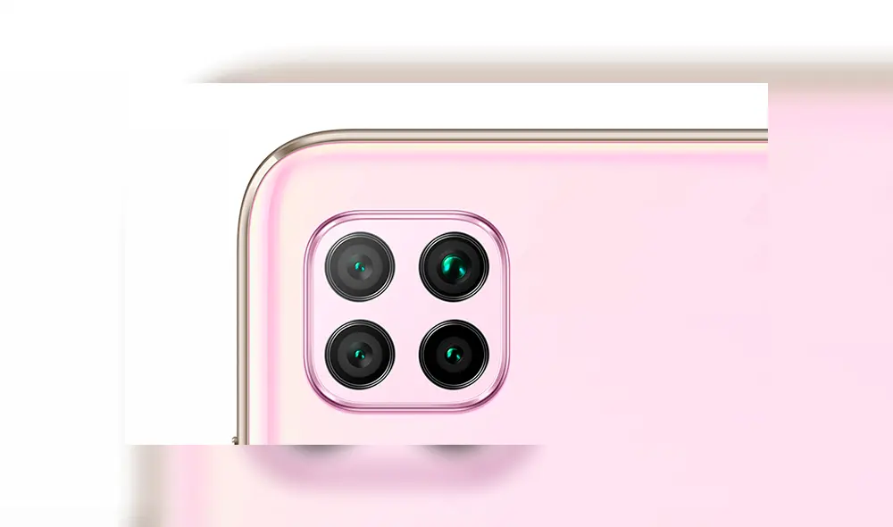 El Huawei P40 Lite llega con cuatro cámaras traseras de 48 MP + 8 MP + 2 MP + 2 MP. | Foto: Huawei El Huawei P40 Lite llega con cuatro cámaras traseras de 48 MP + 8 MP + 2 MP + 2 MP. | Foto: Huawei