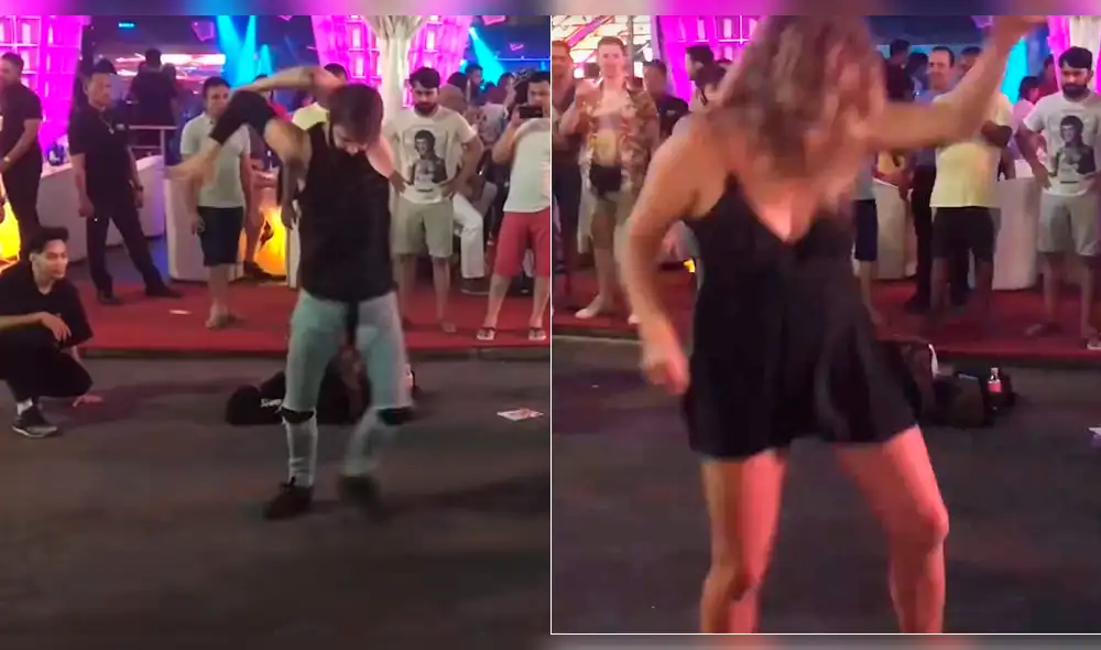 Pensaron que mujer ebria haría el ridículo, pero asombró a todos