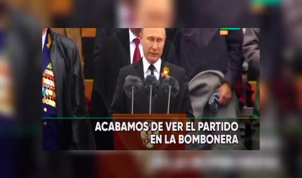 Perú vs. Argentina: ‘Vladimir Putin’ le envía un mensaje de aliento a la selección peruana [VIDEO] 