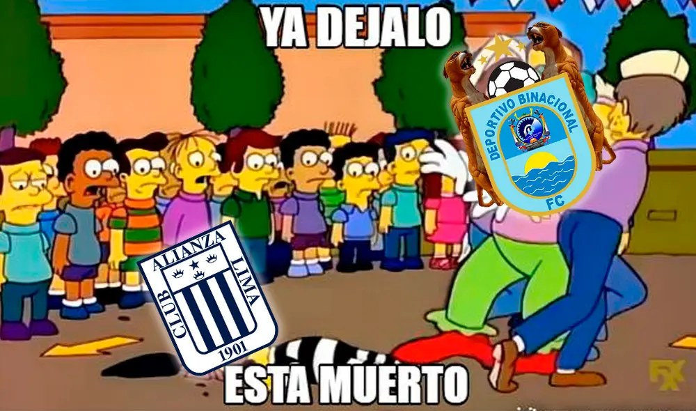 Alianza Lima cayó 4-1 con Binacional en Puno por la primera final de Liga 1 Movistar. Foto: Facebook