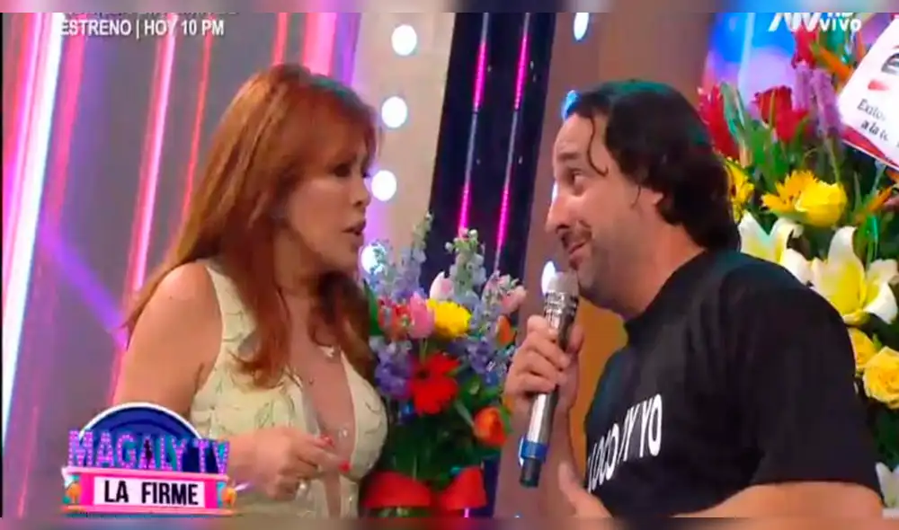 El 'Loco' Wagner responde a Magaly tras ser amenazado en vivo con expulsión del programa