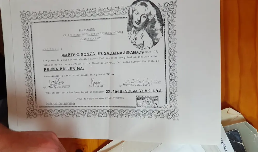 Desliza las imágenes hacia la izquierda para conocer a Marta González y su gran habilidad para el ballet durante la década de los 60. Foto: Facebook