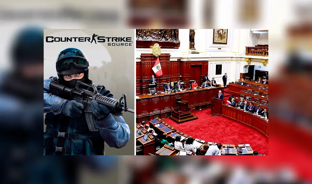 El mapa del Congreso de la República llegó a Counter Strike.