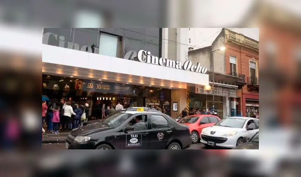 El cine dijo que mientras dure las investigaciones no dejarán entrar al hombre. Foto: TN