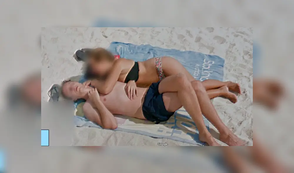 Google Maps: cámaras captan íntimo momento de pareja de novios en paradisíacas playas [FOTOS]