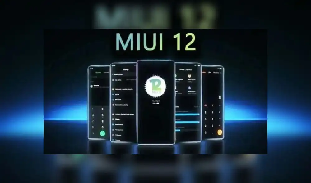 MIUI 12 es la capa de personalización de Xiaomi.
