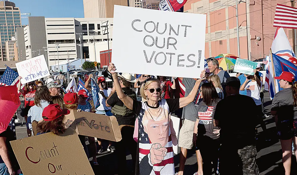 protestas elecciones estados unidos foto afp protestas elecciones estados unidos foto afp