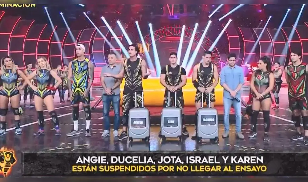 Esto es Guerra: Angie Arizaga, Ducelia Echevarría, Karen Dejo, Israel Dreyfus y Jota Benz son suspendidos del programa