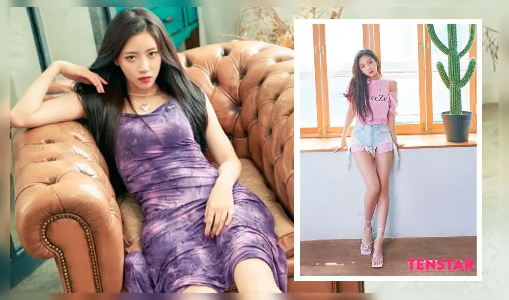 Mijoo en editorial fotográfica para la edición de julio de TENSTAR. Crédito: IG Ten Asia