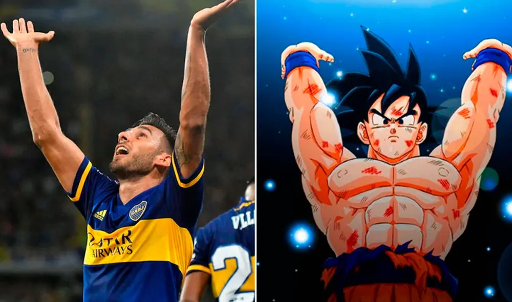 Salvio haciendo la Genki-Dama de Gokú. Foto: Infobae Salvio haciendo la Genki-Dama de Gokú. Foto: Infobae