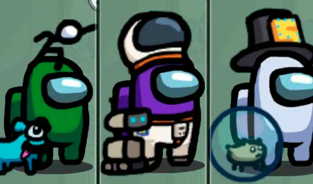 Encontramos sombreros y skins gratuitos en Among Us. (Fotos: captura Among Us)