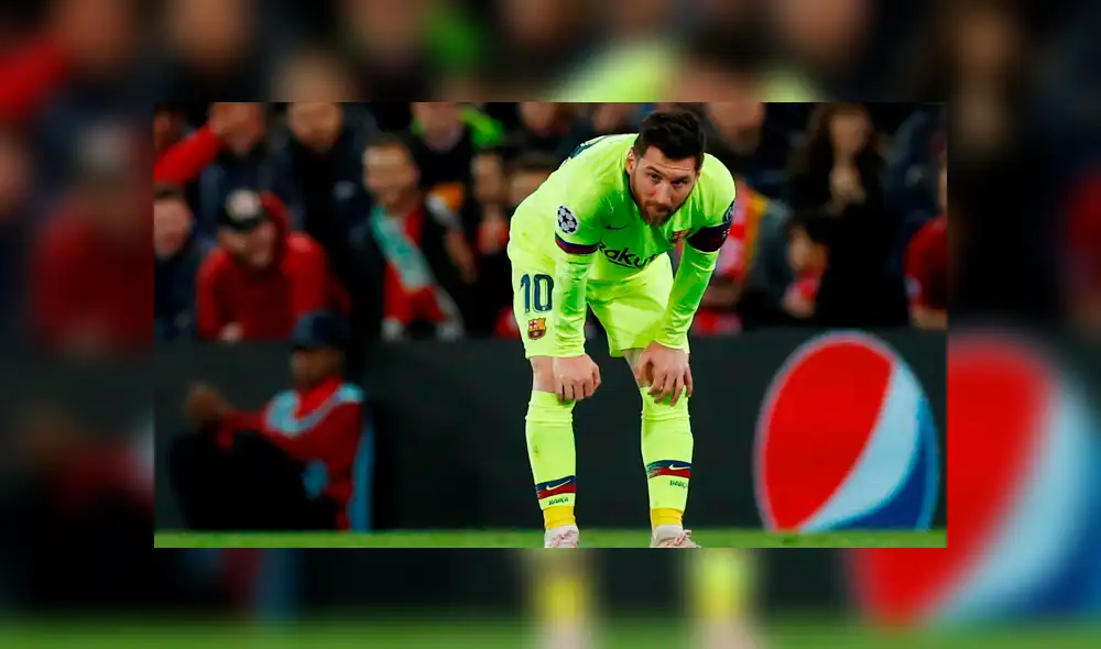 Liverpool vs Barcelona: la reacción de Messi tras el cuarto gol de los ingleses [VIDEO]