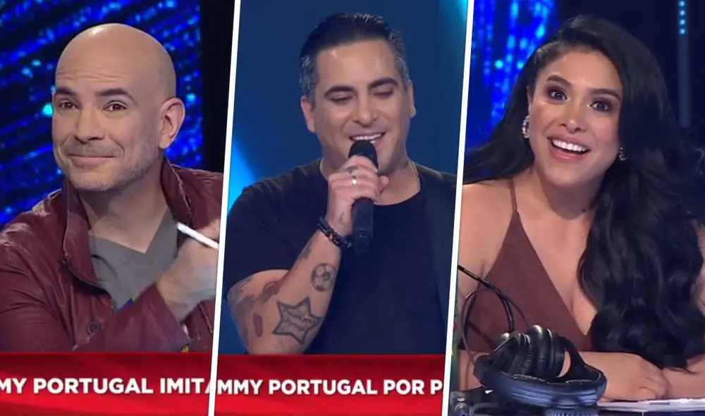 Tommy Portugal sorprende con imitación de Eros Ramazzotti en Yo soy. Foto: capturas Latina