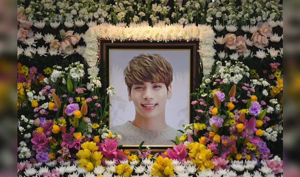 El funeral de Jonghyun fue concretado el 21 de diciembre del 2017. Foto: Naver El funeral de Jonghyun fue concretado el 21 de diciembre del 2017. Foto: Naver