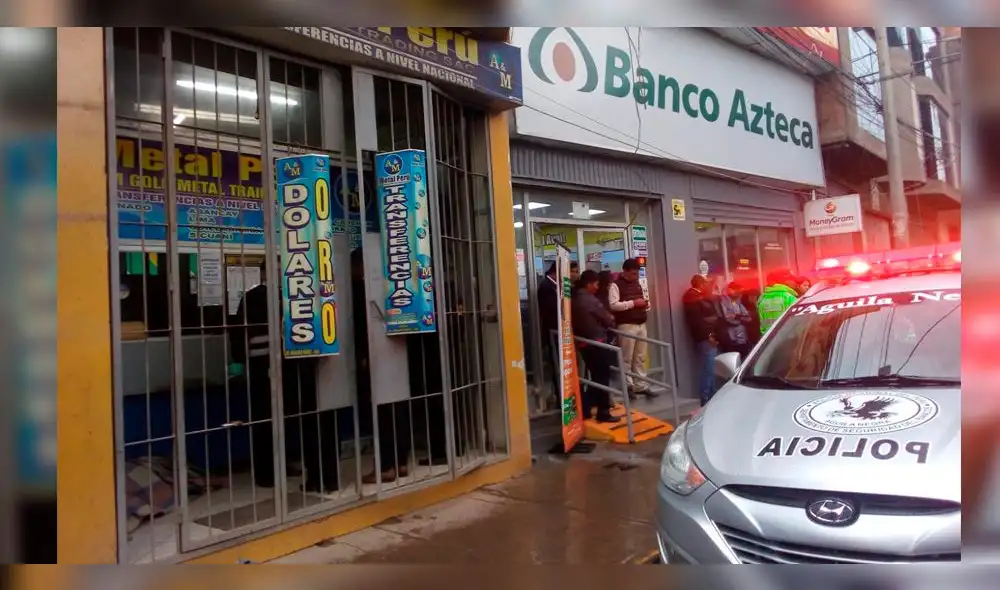 El atraco causó conmoción en el jirón Mariano Nuñez, pues se trata de una zona comercial. El atraco causó conmoción en el jirón Mariano Nuñez, pues se trata de una zona comercial.