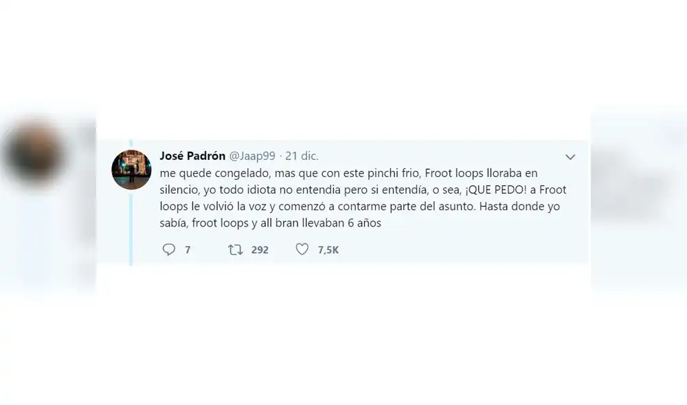 froot loops zucaritas y all bran