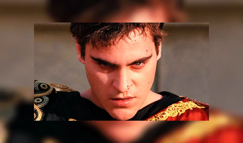 Cómodo, el recordado papel de Joaquin Phoenix en la película ‘Gladiador’