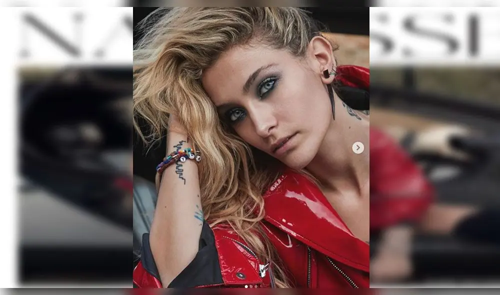 Hija de Michael Jackson posa desnuda junto a su mascota y es criticada en redes 