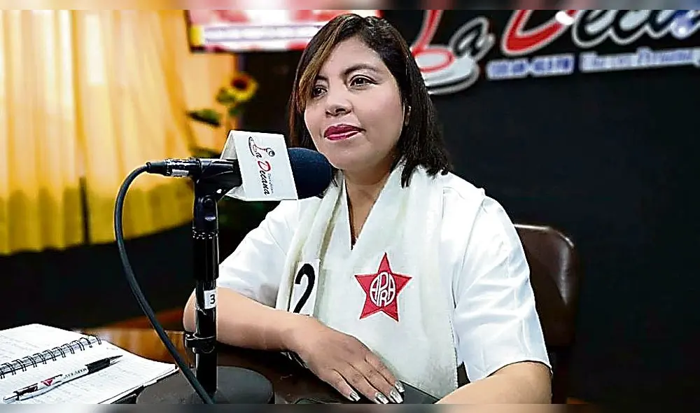 Postula por el Apra.