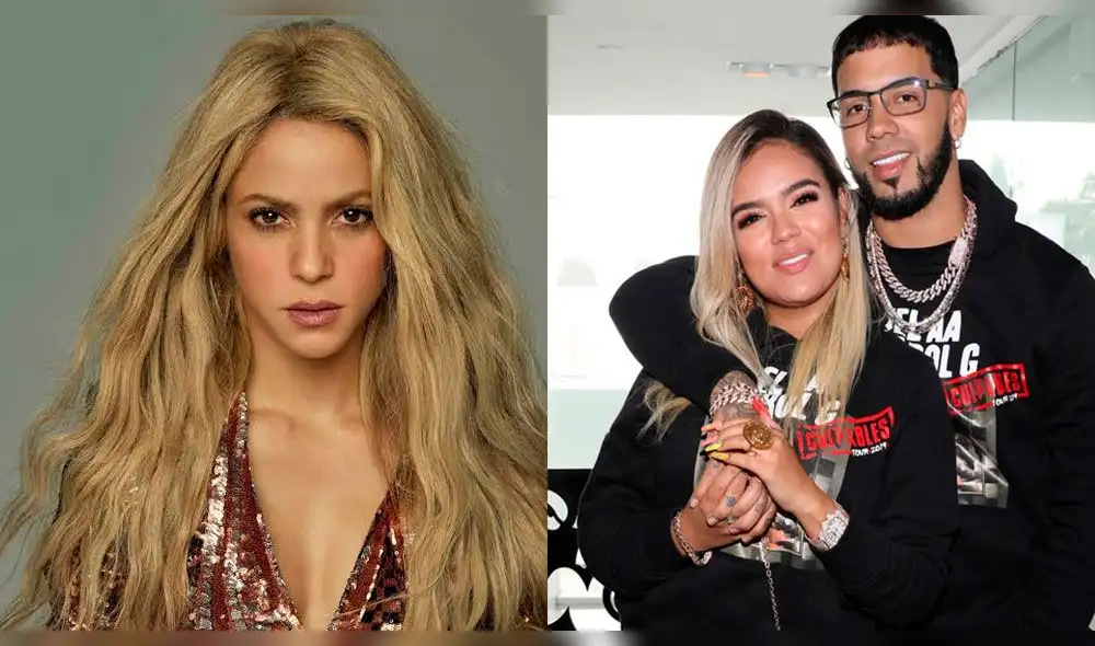 Shakira y Anuel AA
