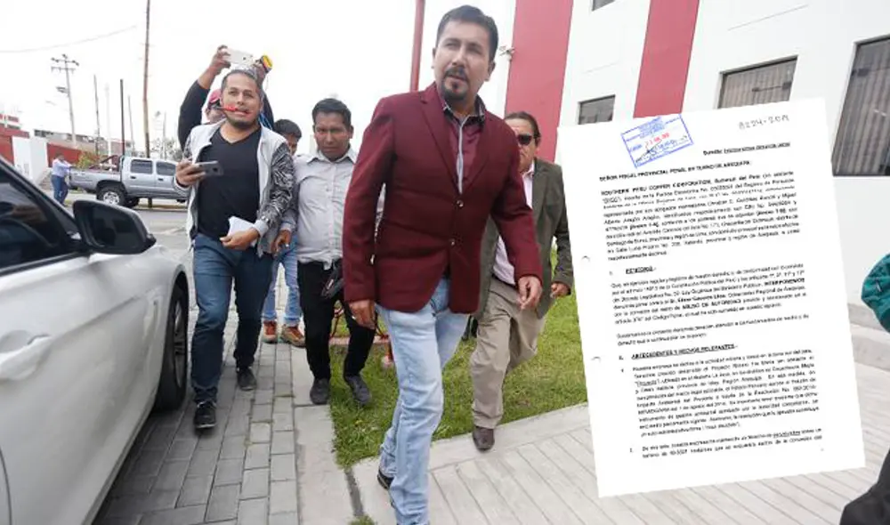Southern denunció a Elmer Cáceres Llica Southern denunció a Elmer Cáceres Llica