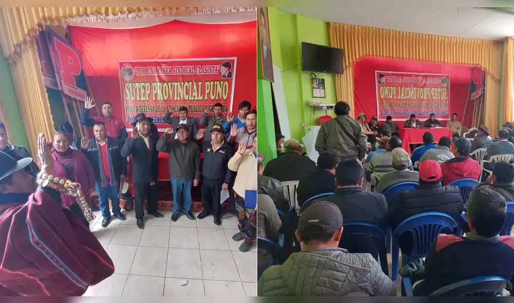 Dirigentes de organizaciones sociales y sindicales de las trece provincias de la región Puno. Foto: Liubomir Fernández/URPI Dirigentes de organizaciones sociales y sindicales de las trece provincias de la región Puno. Foto: Liubomir Fernández/URPI