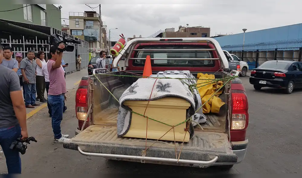 Cadáver de infortunada fue trasladada hasta morgue central.