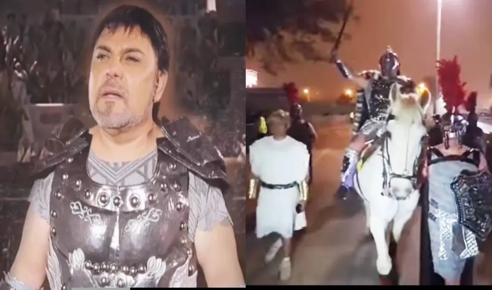 Andrés Hurtado festeja Halloween con singular disfraz. Foto: composición/ Andrés Hurtado/ Instagram