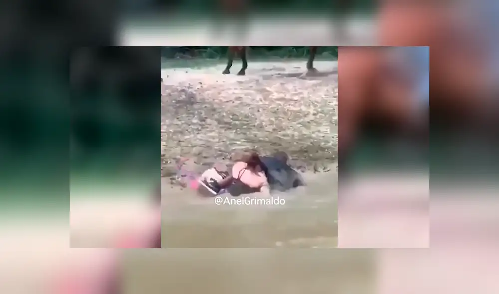 Facebook viral: pareja se sube a caballo para dar un paseo y este reacciona de la peor forma al sentir su excesivo peso [ Facebook viral: pareja se sube a caballo para dar un paseo y este reacciona de la peor forma al sentir su excesivo peso [