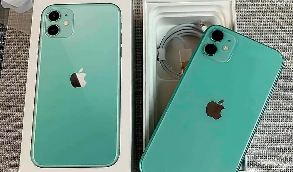 El iPhone 11 solo estará acompañado por el cable USB-C Lightning en su caja. Foto: Twitter El iPhone 11 solo estará acompañado por el cable USB-C Lightning en su caja. Foto: Twitter