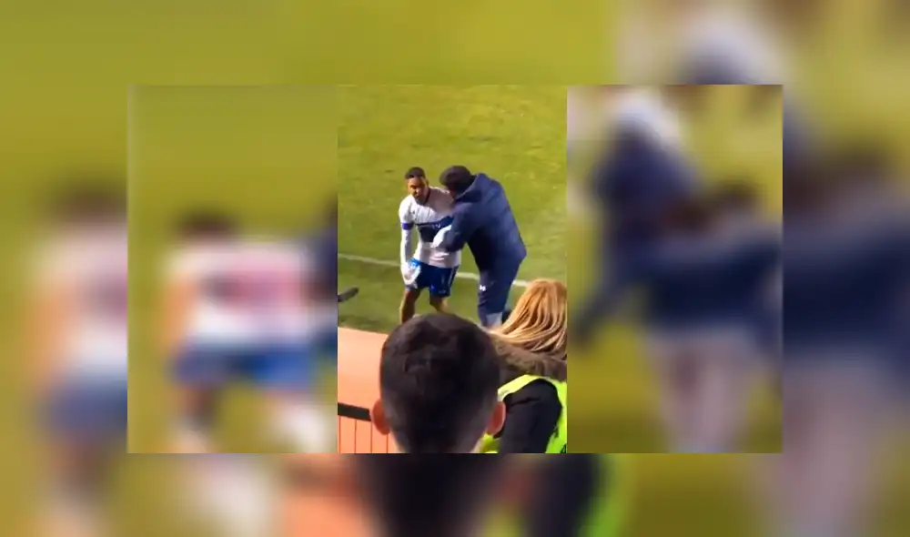 Jeisson Vargas no estuvo de acuerdo con la decisión que tomó su entrenador en el partido que disputó la Universidad Católica frente al Everton. Jeisson Vargas no estuvo de acuerdo con la decisión que tomó su entrenador en el partido que disputó la Universidad Católica frente al Everton.