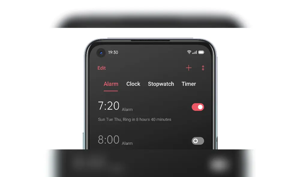 Pantalla de 6,5 pulgadas.