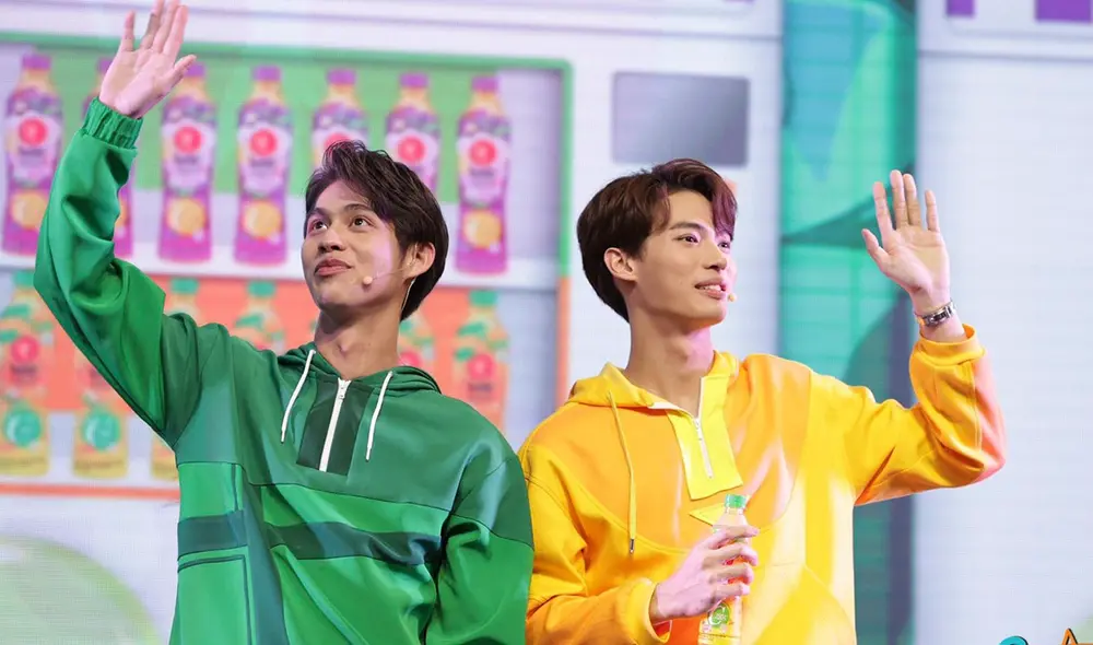 Bright y Win en evento Live de Oishi. Foto: Star Update